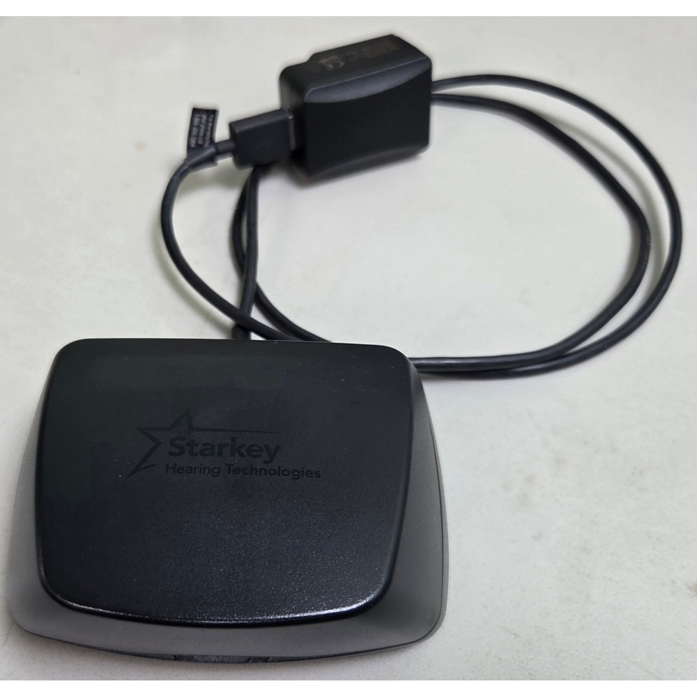 Starkey Hearing Technologies Charger Base REF 720 for Hearing Aids Black